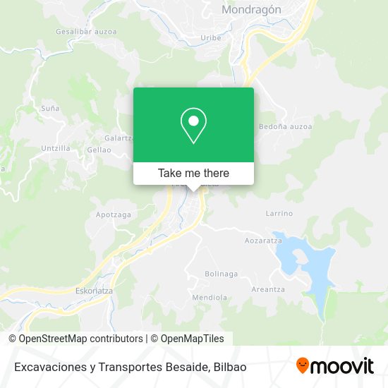 Excavaciones y Transportes Besaide map