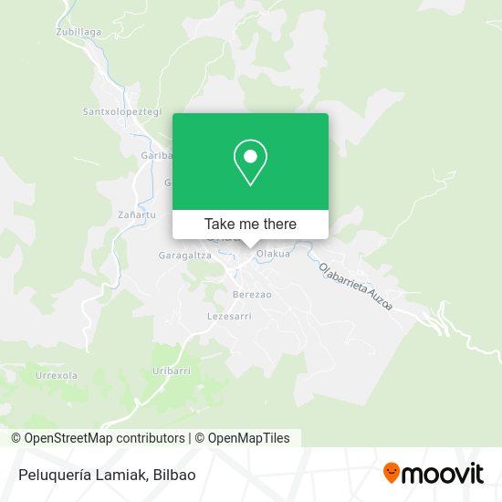 Peluquería Lamiak map