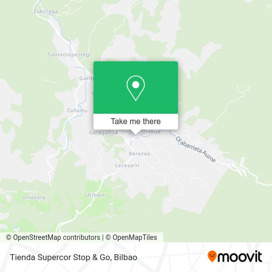 Tienda Supercor Stop & Go map