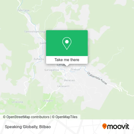 Speaking Globally map