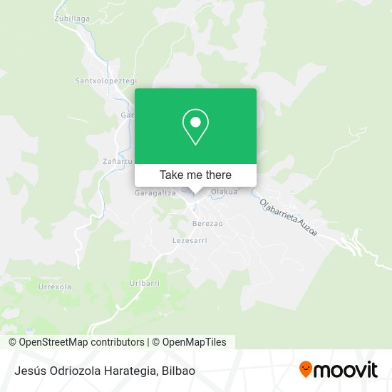 Jesús Odriozola Harategia map