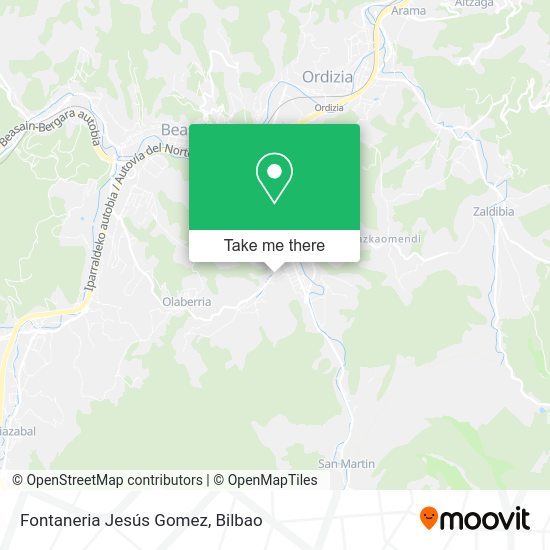 Fontaneria Jesús Gomez map