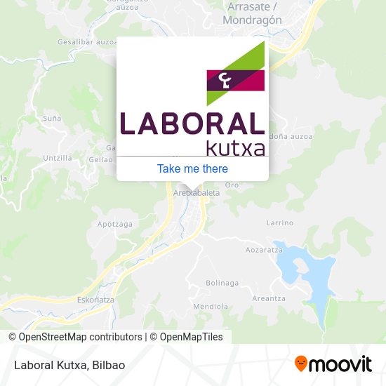 Laboral Kutxa map