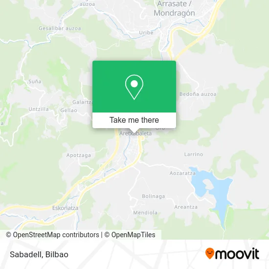 Sabadell map
