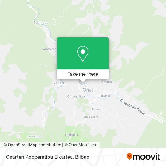 Osarten Kooperatiba Elkartea map