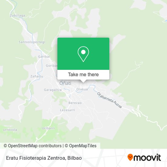 Eratu Fisioterapia Zentroa map