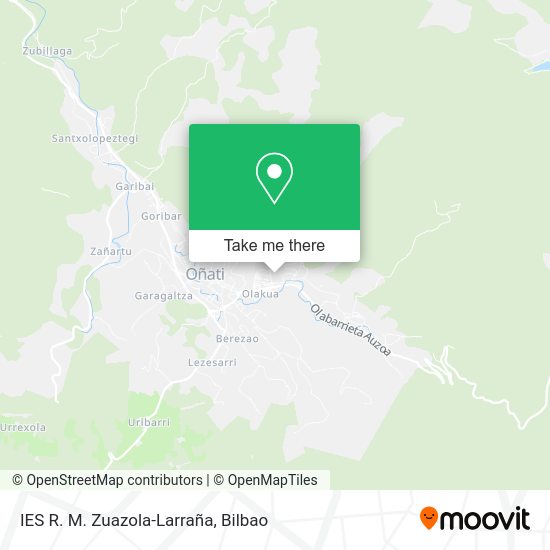 IES R. M. Zuazola-Larraña map