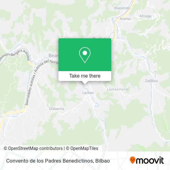 Convento de los Padres Benedictinos map