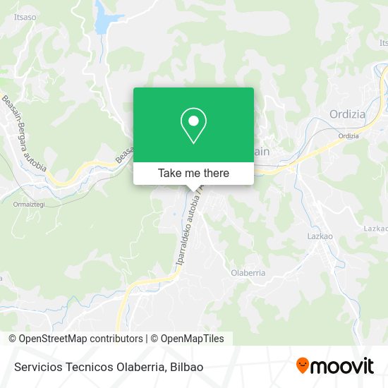 Servicios Tecnicos Olaberria map