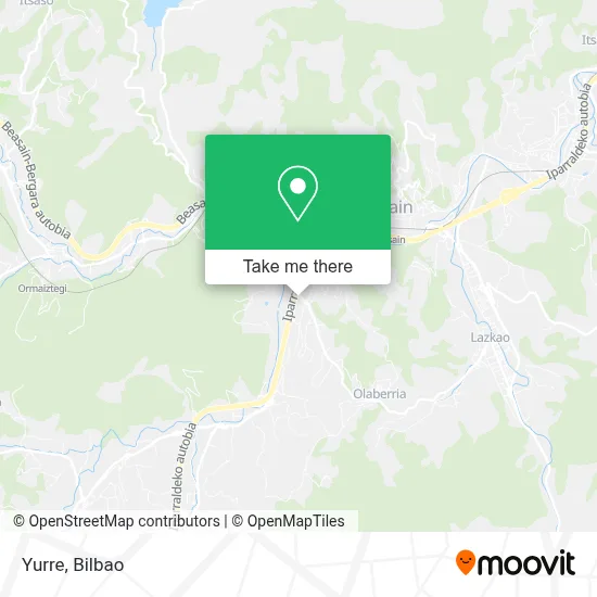 Yurre map