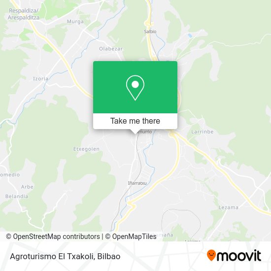 Agroturismo El Txakoli map