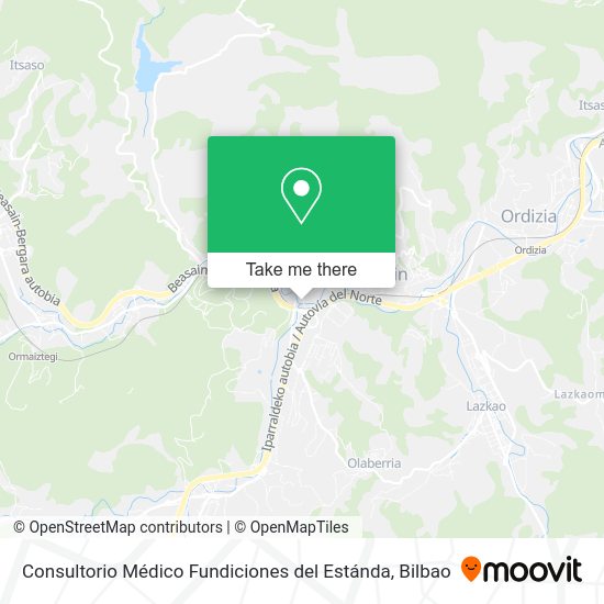 Consultorio Médico Fundiciones del Estánda map