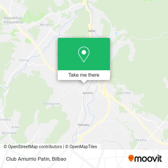 Club Amurrio Patín map