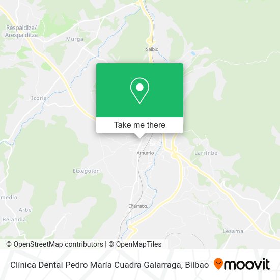 Clínica Dental Pedro María Cuadra Galarraga map