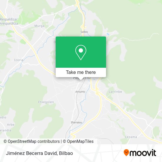 Jiménez Becerra David map