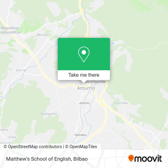 Matthew's School of English map