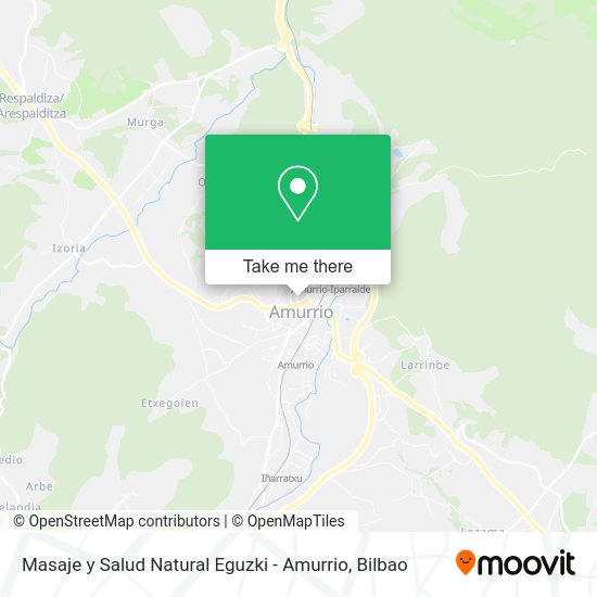 Masaje y Salud Natural Eguzki - Amurrio map