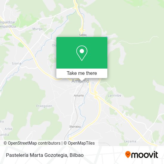 Pastelería Marta Gozotegia map