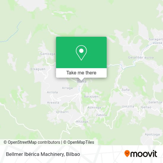 Bellmer Ibérica Machinery map