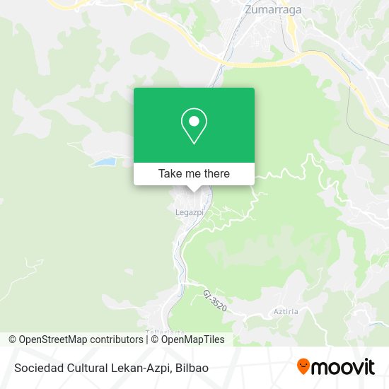 Sociedad Cultural Lekan-Azpi map