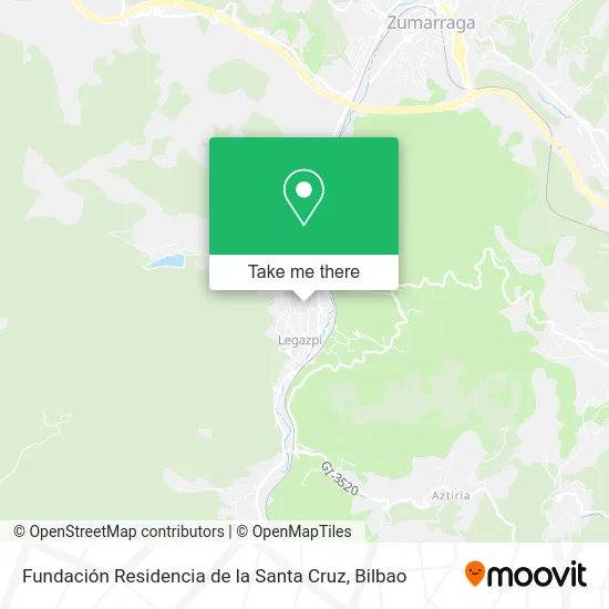Fundación Residencia de la Santa Cruz map