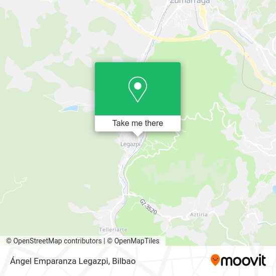 Ángel Emparanza Legazpi map