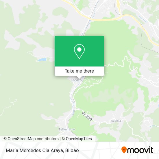 María Mercedes Cía Araya map