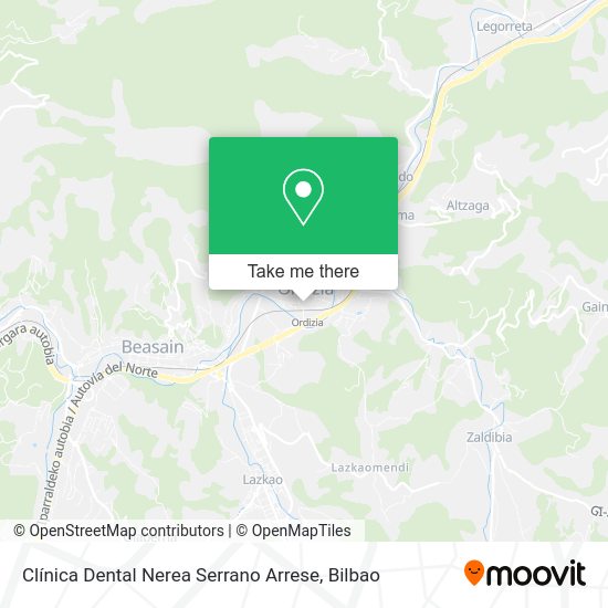 Clínica Dental Nerea Serrano Arrese map