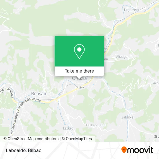Labealde map
