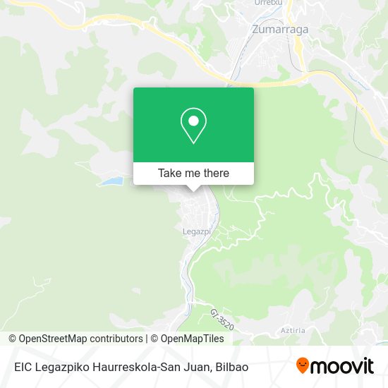 EIC Legazpiko Haurreskola-San Juan map