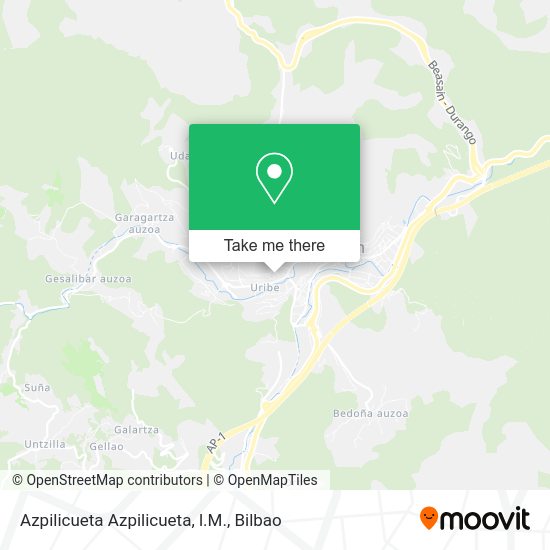 Azpilicueta Azpilicueta, l.M. map