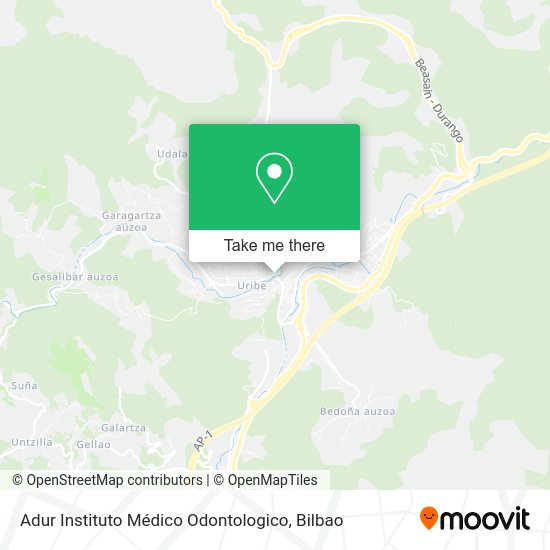 Adur Instituto Médico Odontologico map