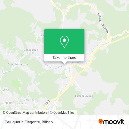 Peluquería Elegante map