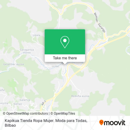Kapikua Tienda Ropa Mujer. Moda para Todas map