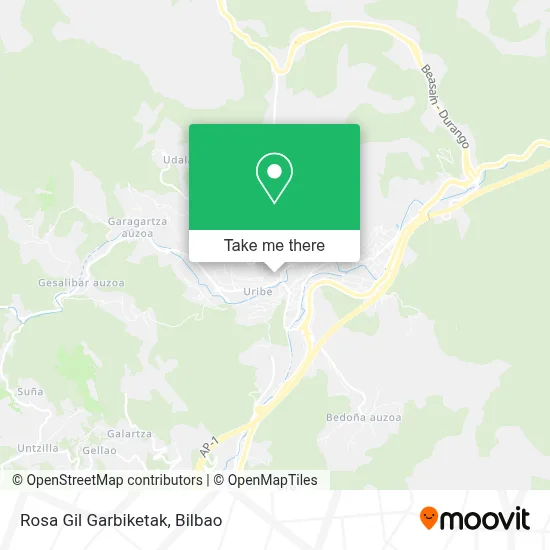Rosa Gil Garbiketak map