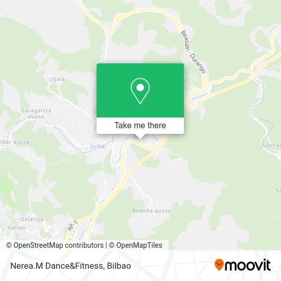 Nerea.M Dance&Fitness map