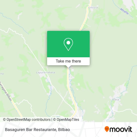 Basaguren Bar Restaurante map