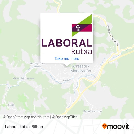 Laboral kutxa map