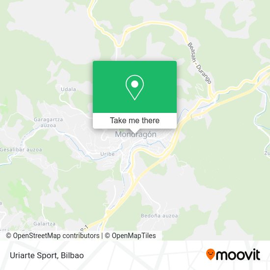 Uriarte Sport map