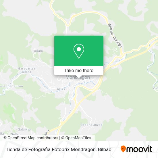 Tienda de Fotografía Fotoprix Mondragón map