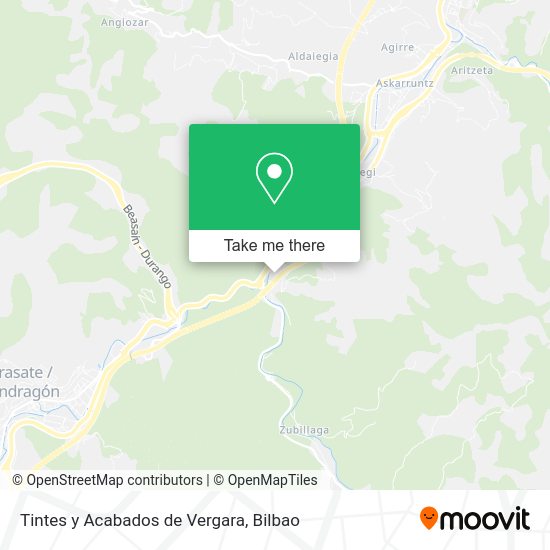 Tintes y Acabados de Vergara map