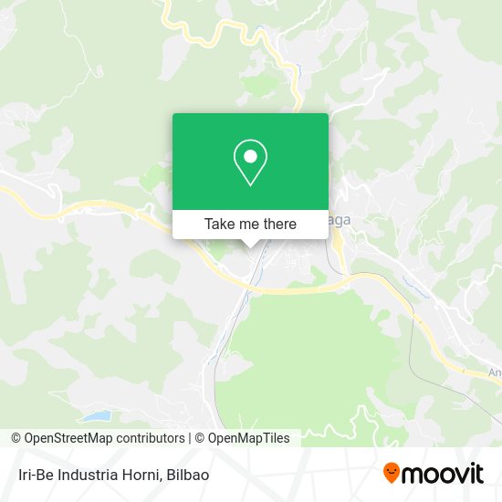 Iri-Be Industria Horni map