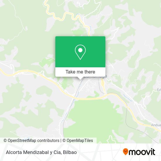 Alcorta Mendizabal y Cia map