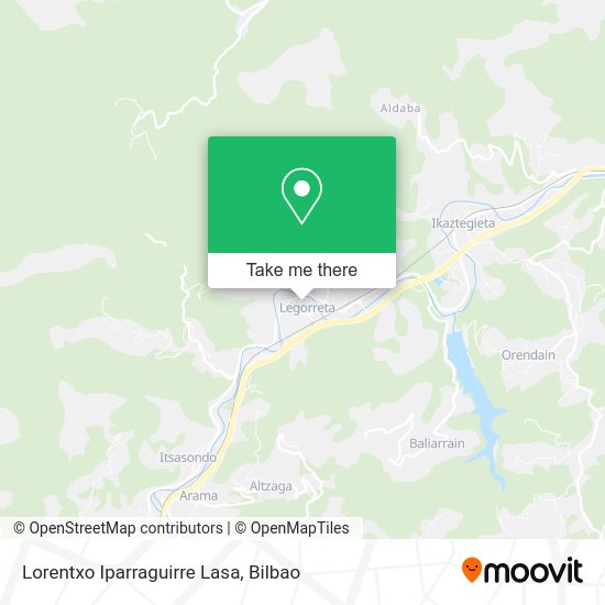 Lorentxo Iparraguirre Lasa map