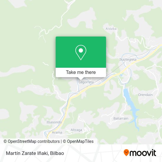 Martín Zarate Iñaki map