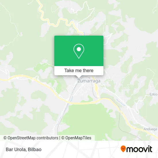 Bar Urola map