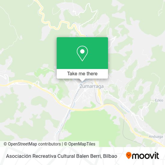 Asociación Recreativa Cultural Balen Berri map