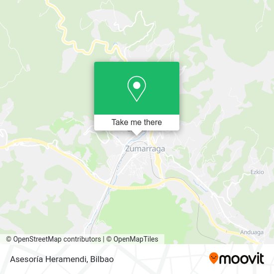 Asesoría Heramendi map