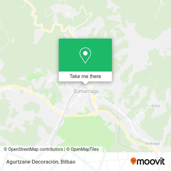 Agurtzane Decoración map