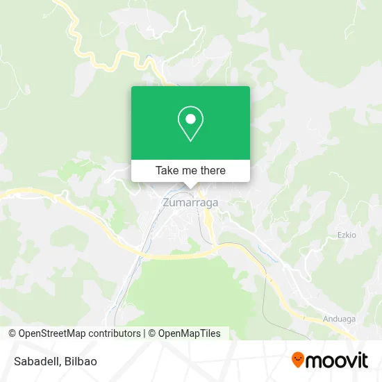 Sabadell map